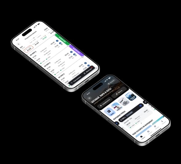 App screens row 1